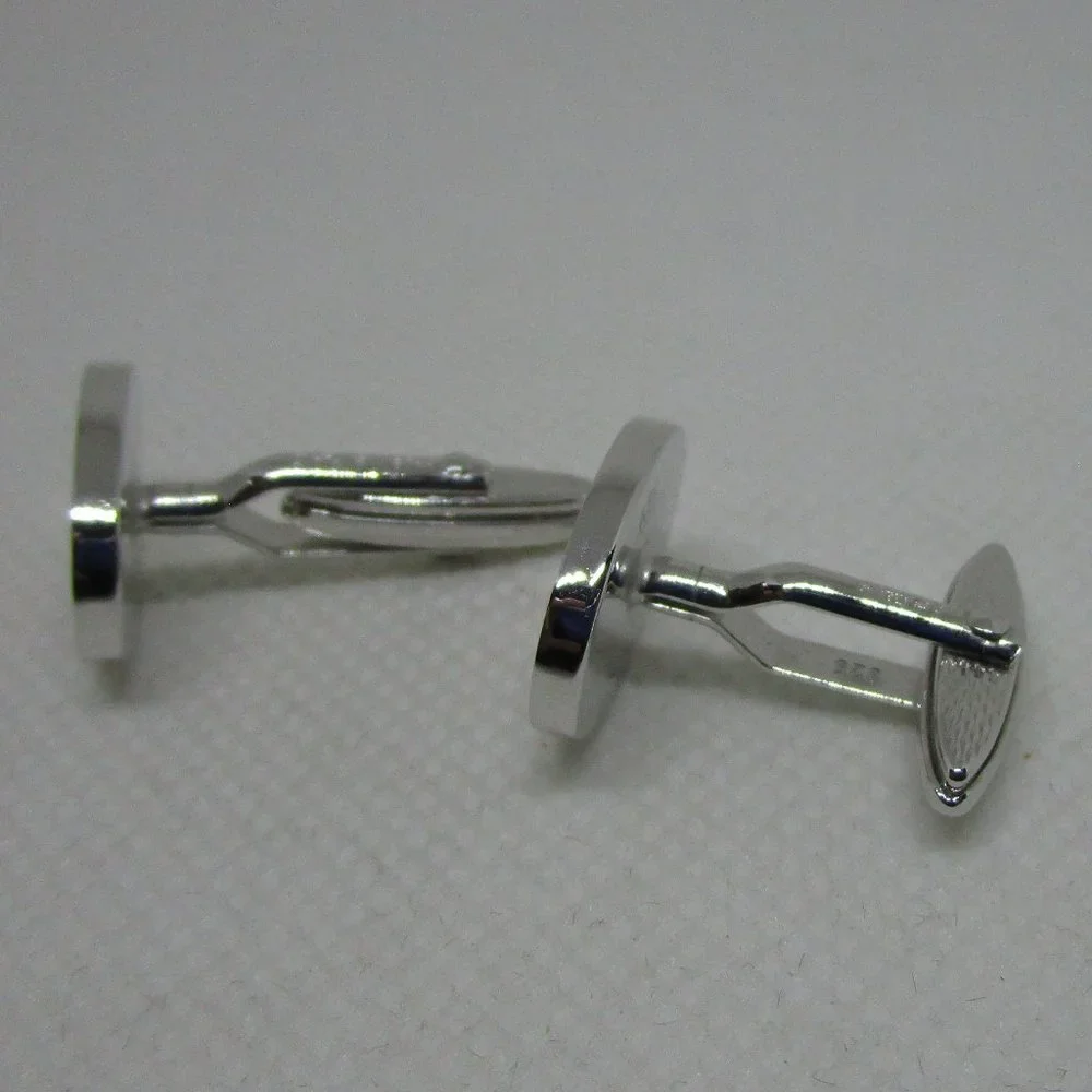 sterling silver cuff links